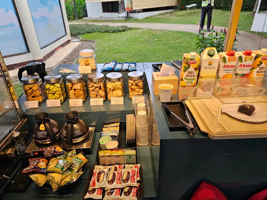 Gratis förfriskningar från flygbolaget Scoot