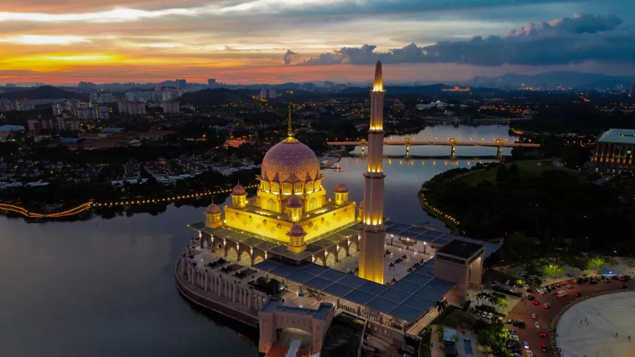 Putrajaya på natten