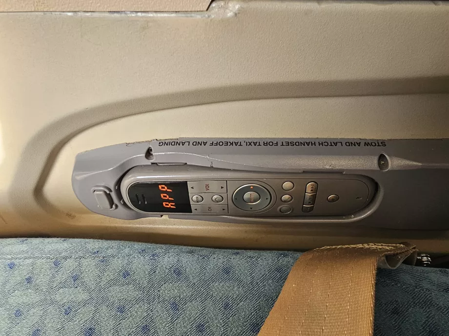 Kontroll av IFE-skärm