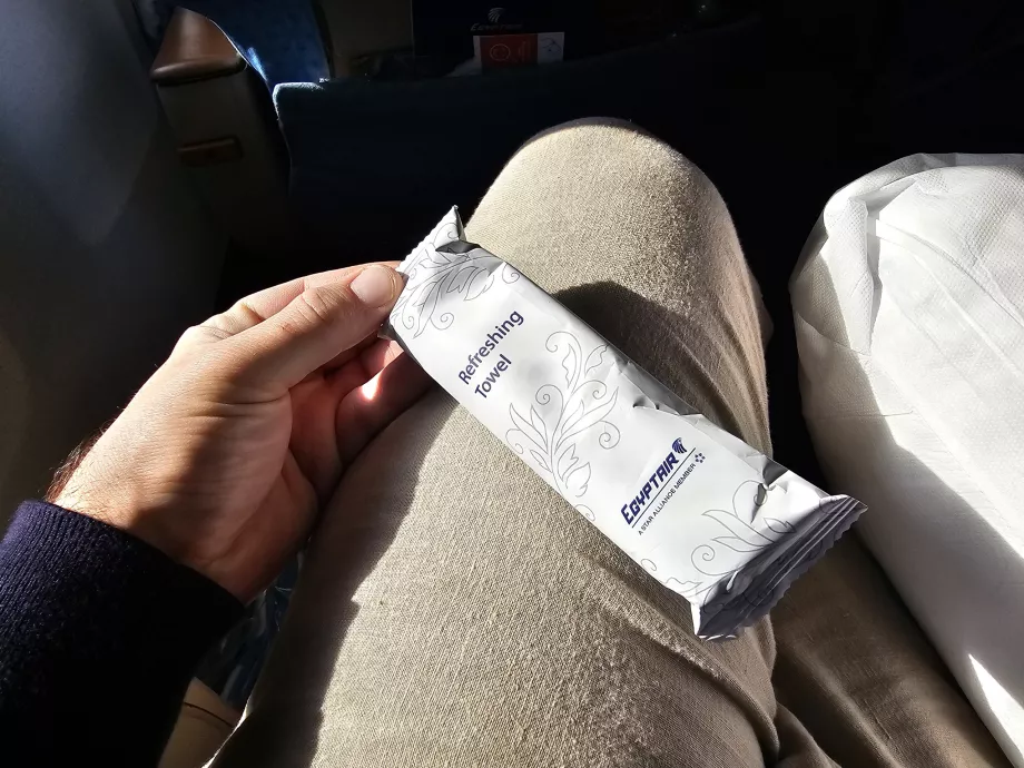 Uppfriskande servett