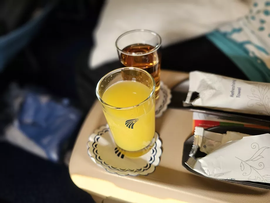 Välkomstdrink före start