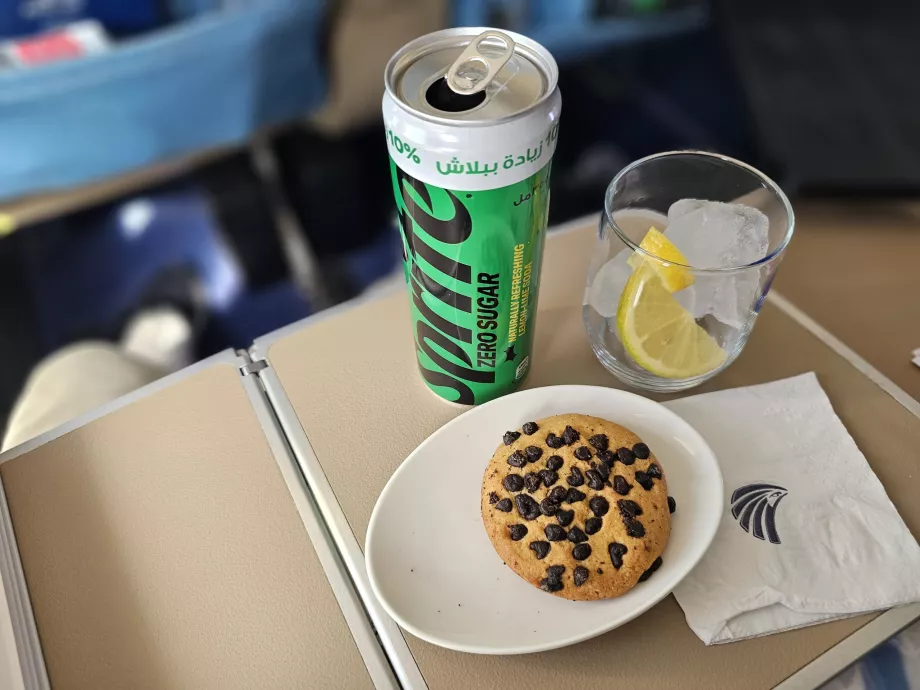 Första mellanmålet direkt efter start