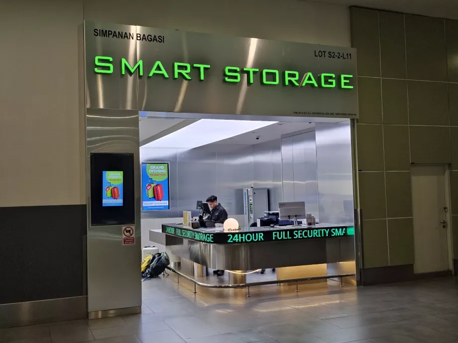 Ytterligare bagageförvaring, Terminal 2