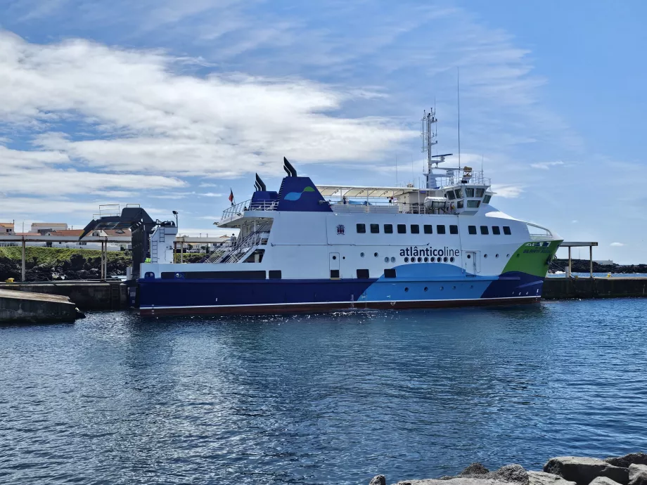Färja Pico - Faial