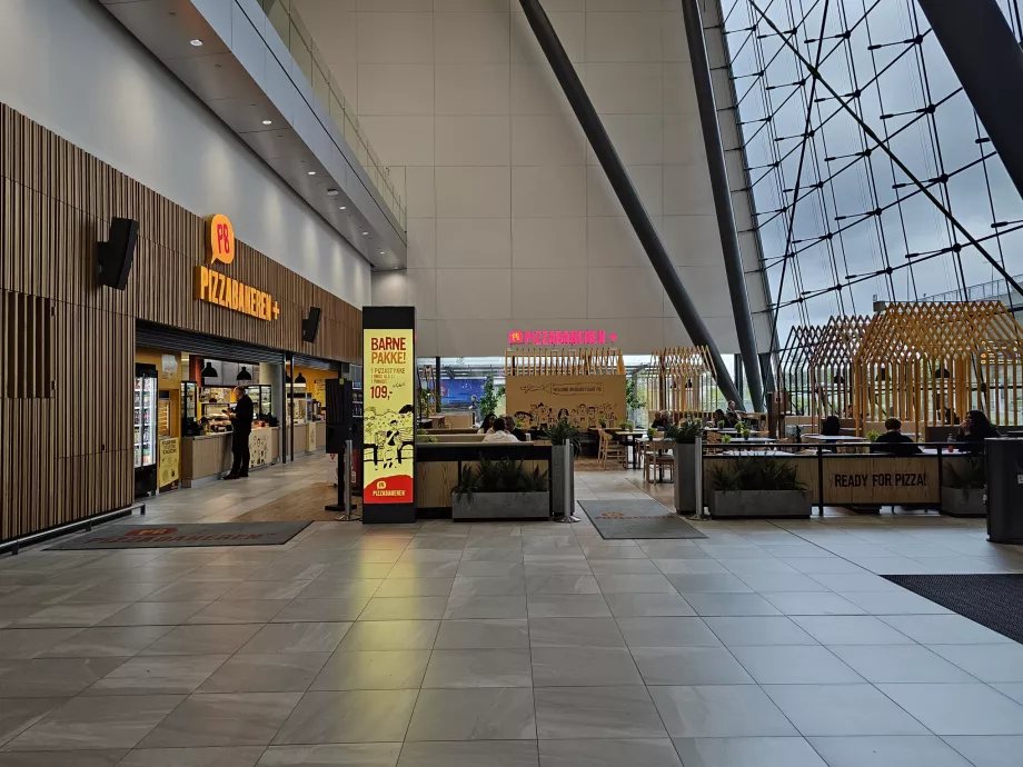 Pizzabakeren i det allmänna utrymmet