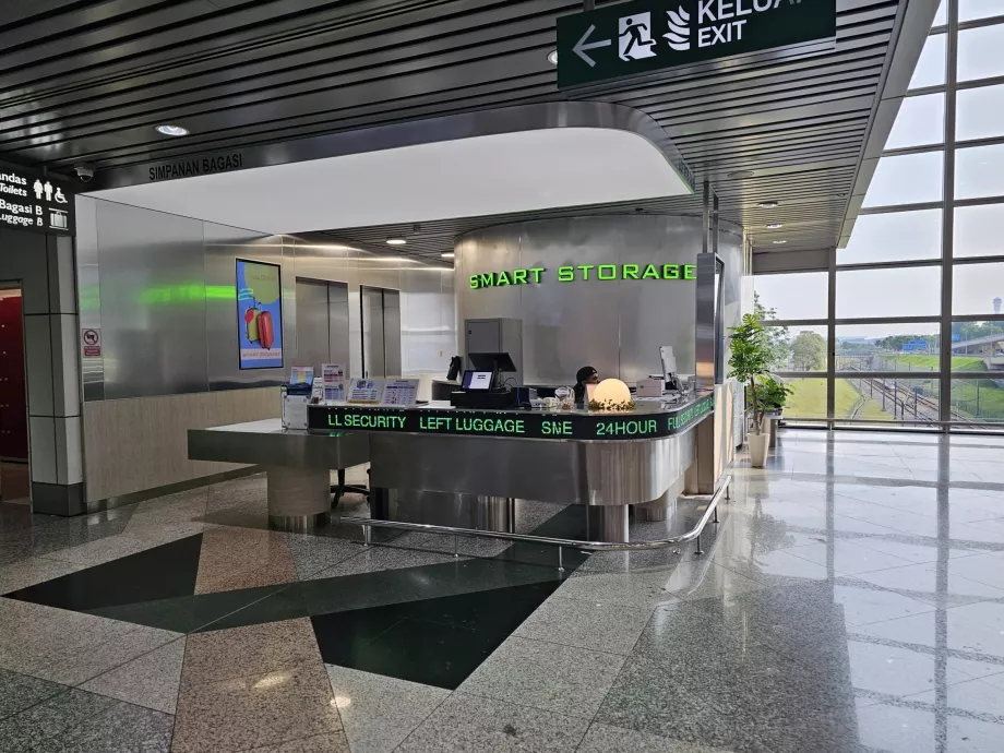 Bagageförvaring, Terminal 1