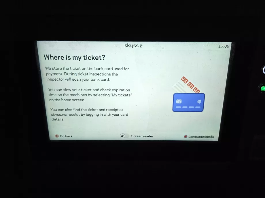 Information om biljetter