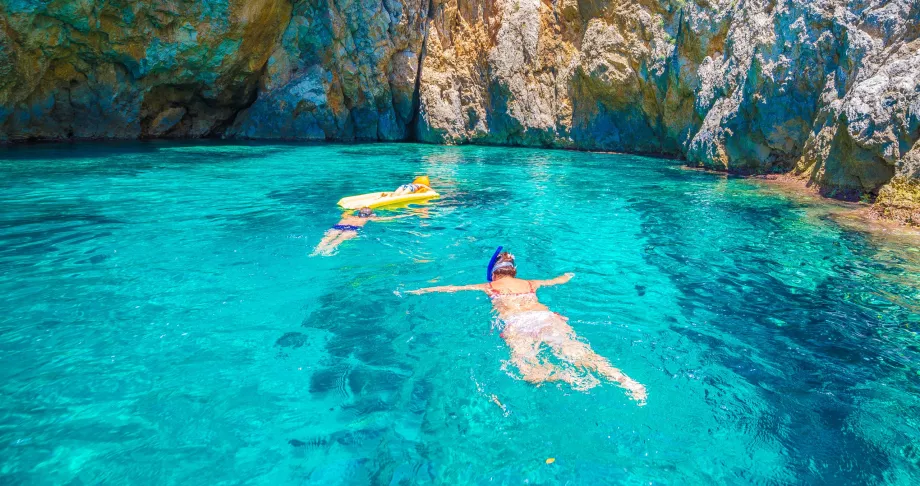 Snorkling Korfu