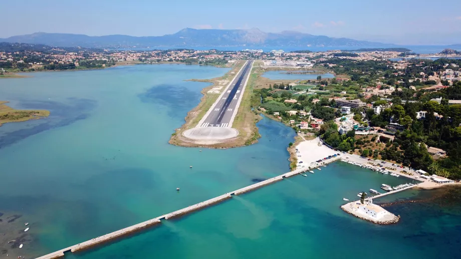 Landningsbana Korfu flygplats