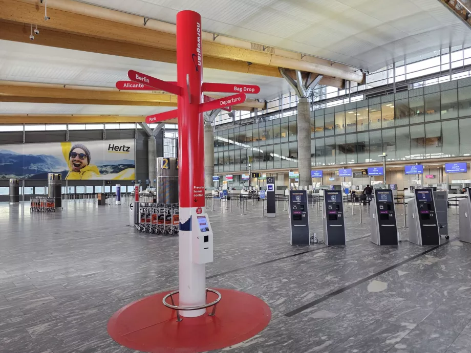 Totem med norska destinationer