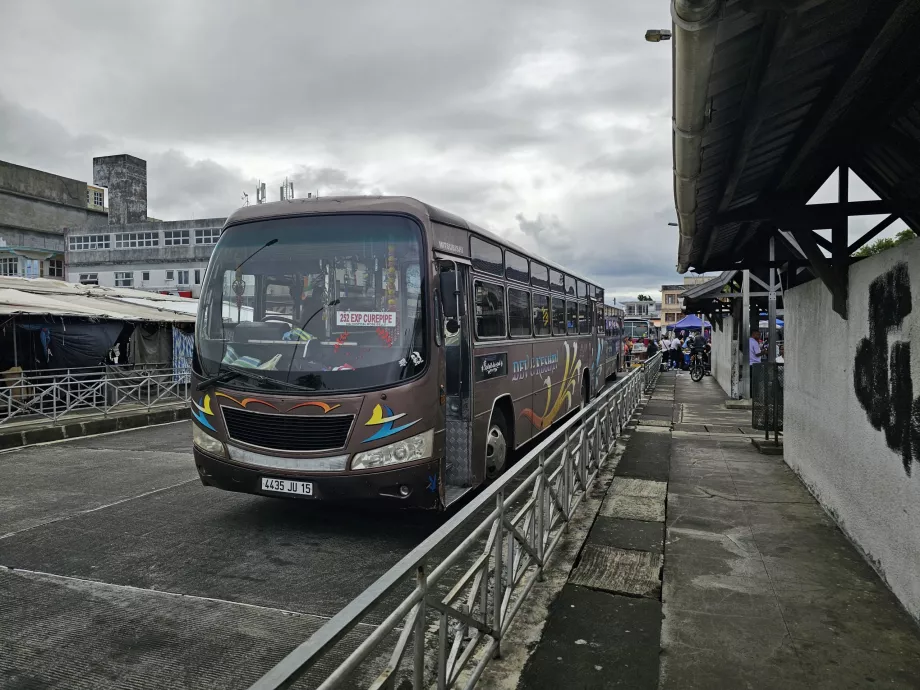 Mahebourg busstation