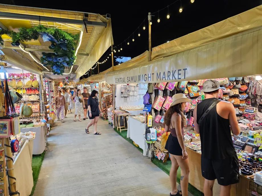 Central Samui nattmarknad