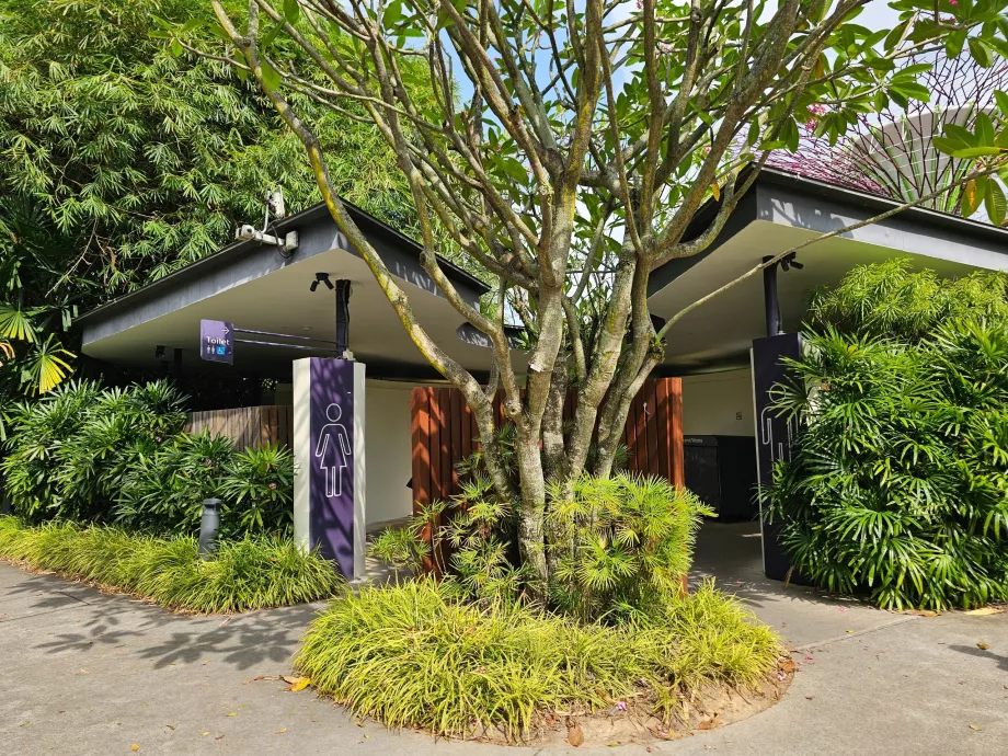 Gardens by the Bay, gratis toalett