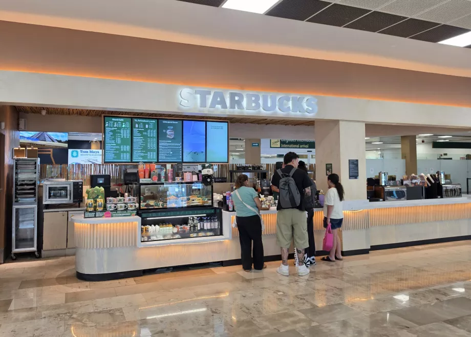 Starbucks i det allmänna utrymmet