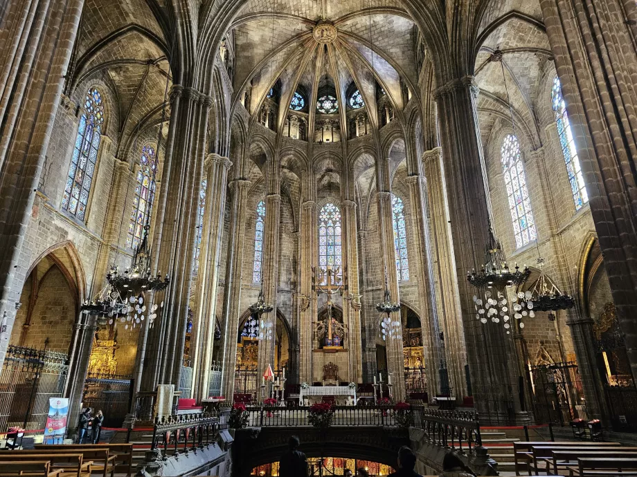 Barcelonas katedral, interiör