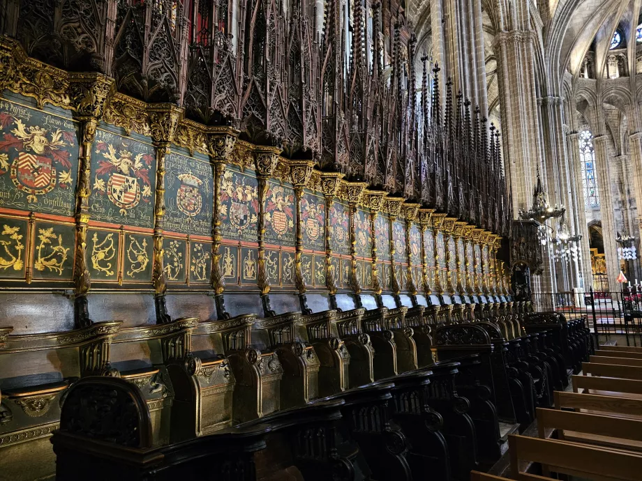 Barcelonas katedral, interiör