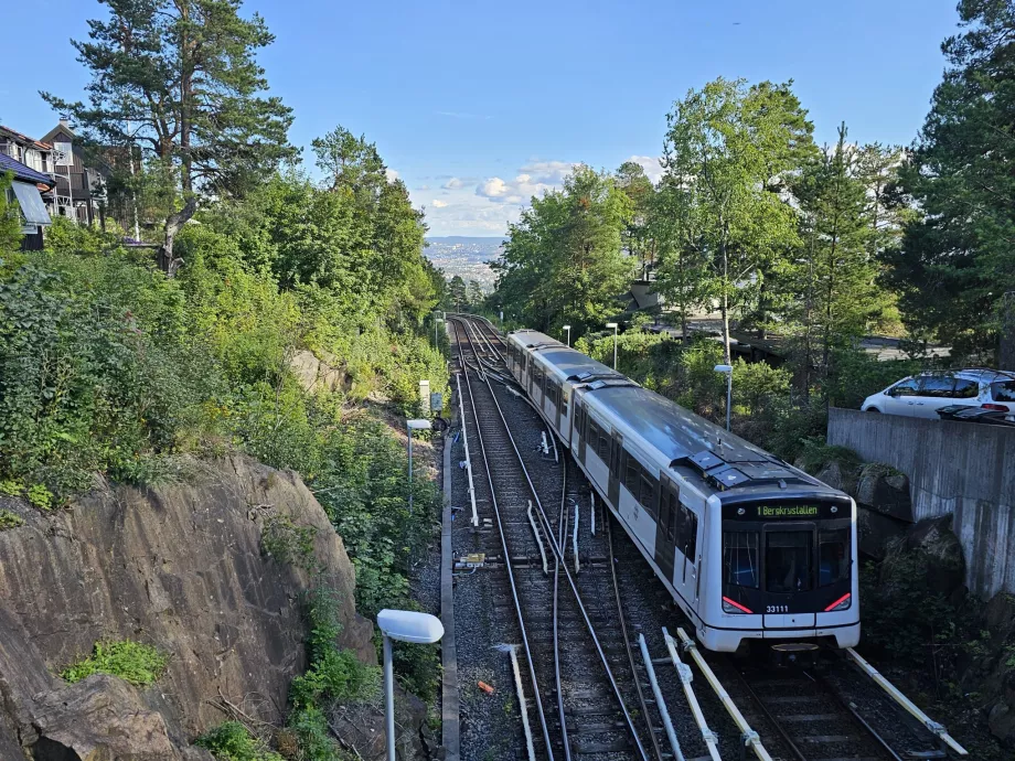 Tunnelbana Holmenkollen