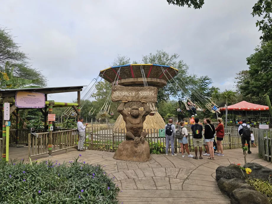Barnavdelning på Casela Zoo