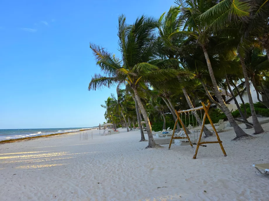 Stränderna i Tulum