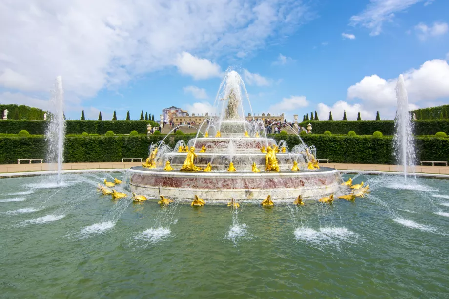Latonafontänen i Versailles