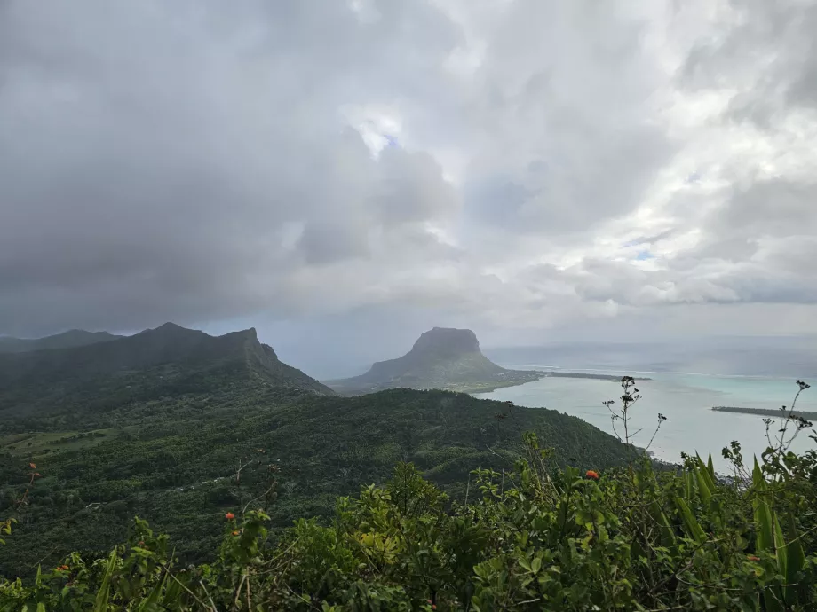 Utsikt från Piton du Canot