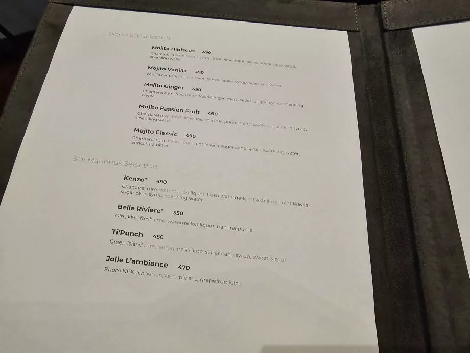 Cocktailpriser