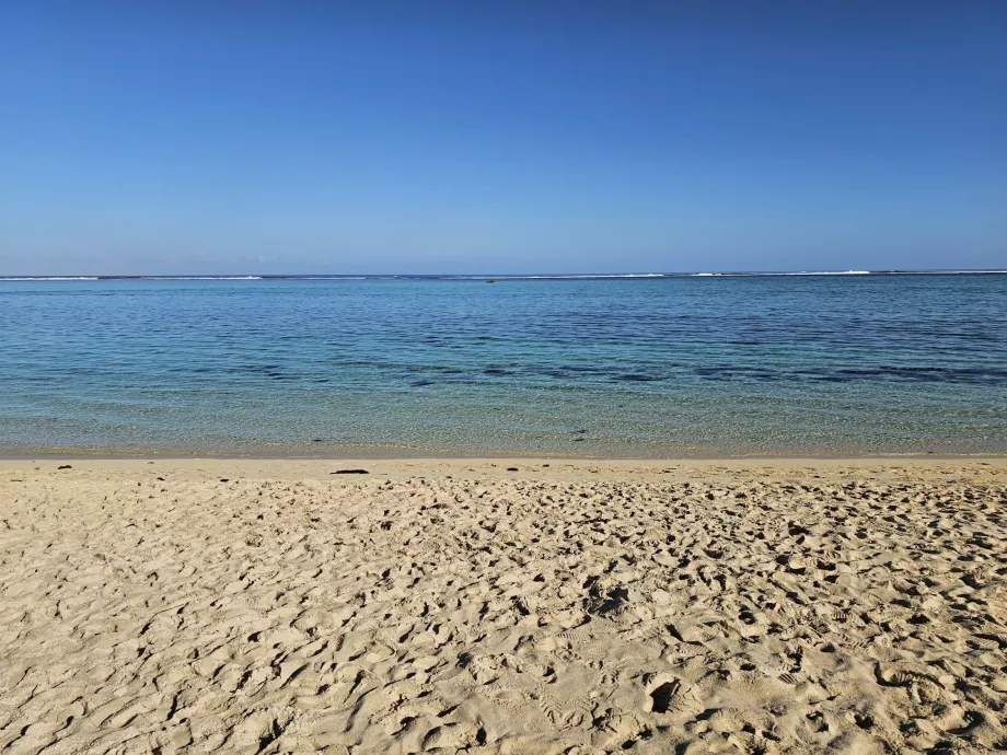 Le Morne allmän strand