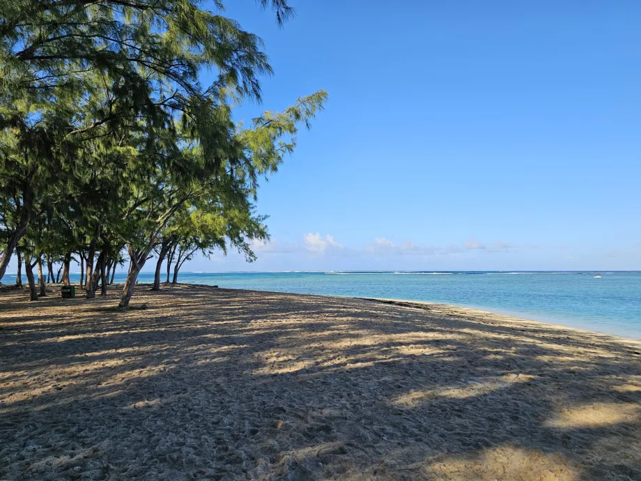 Le Morne allmän strand