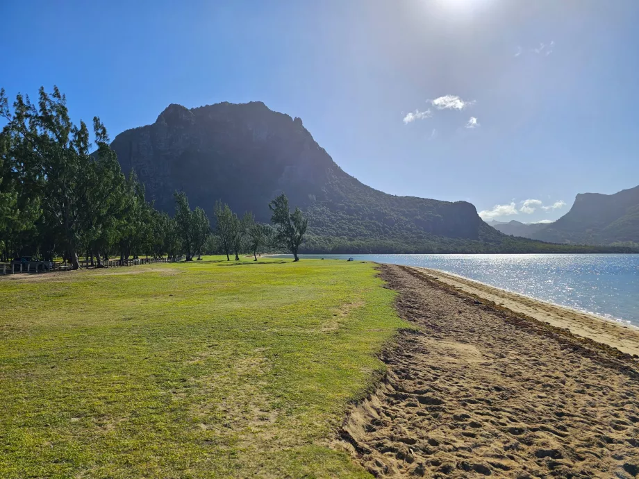 Le Morne, Kite-lagunen