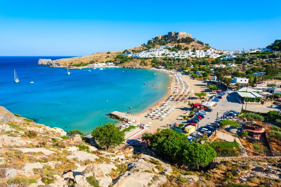 Lindos-stranden