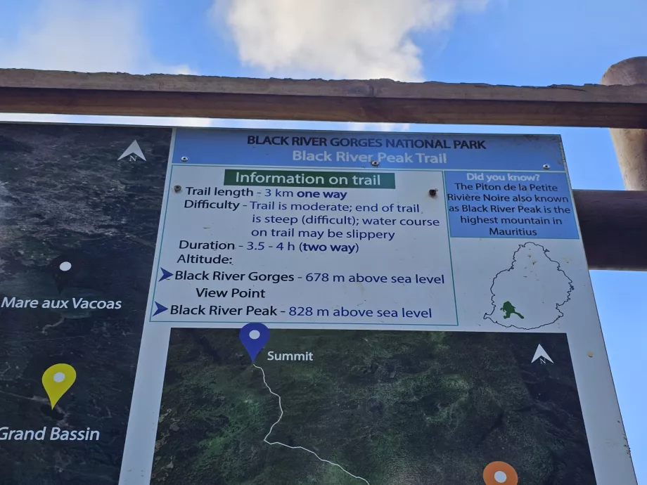 Information nära Black River Peak Trail