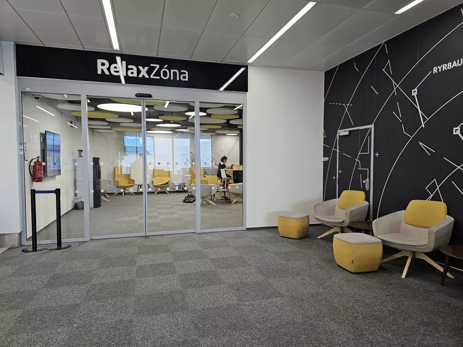 Relaxavdelning på Terminal 1