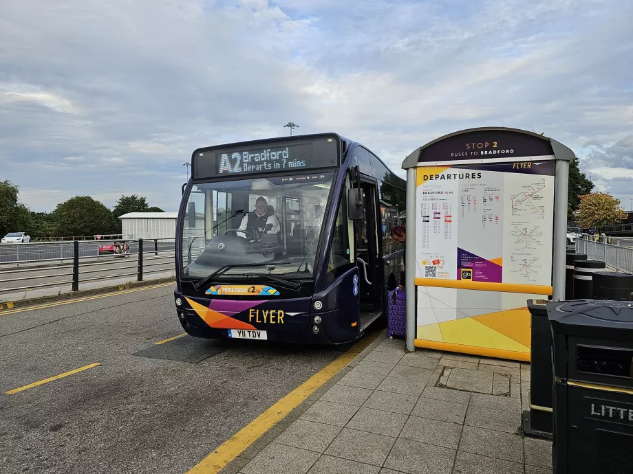 A2-linjen till Bradford