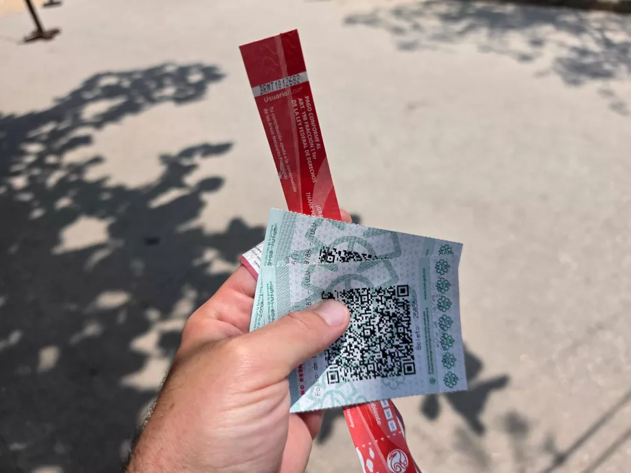 Arkeologiska utgrävningsplatsen i Tulum, biljetter
