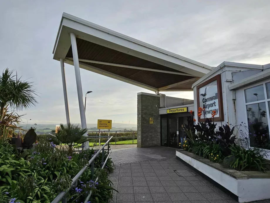 ankomst med flygplats Newquay