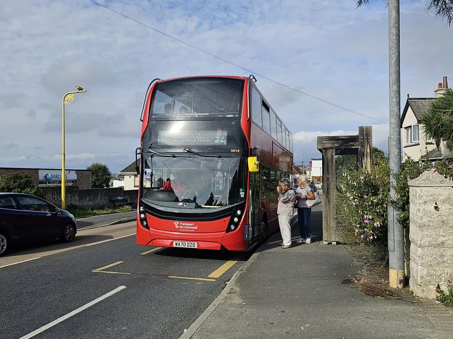 Buss i Newquay