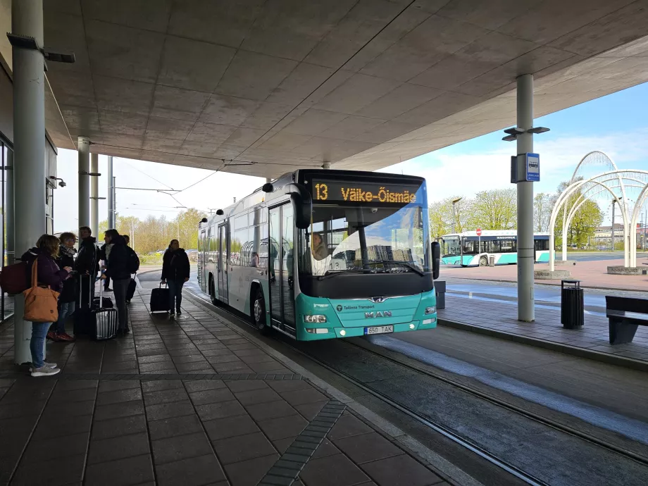 Hållplats för stadsbuss