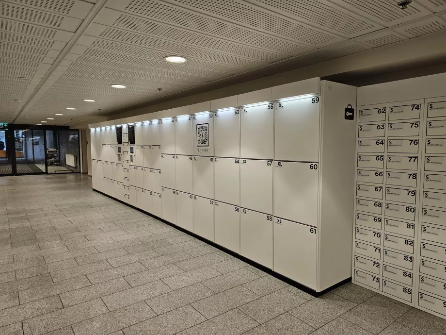 Skåp för förvaring av bagage