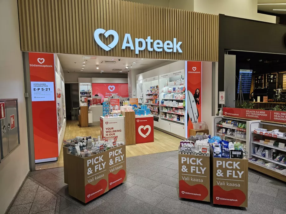 Apotek i transitavdelningen