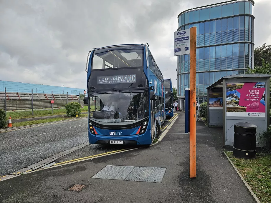 Sista stoppet på vägen från centrum