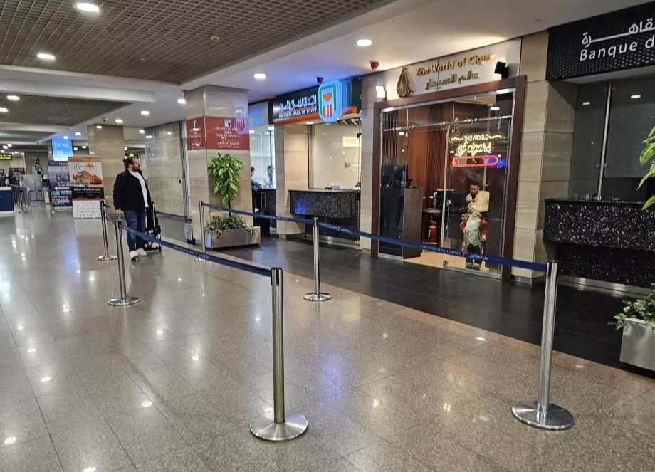 Bankbarriärer för att köpa ett egyptiskt visum