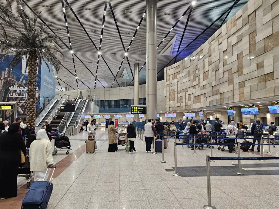 Incheckningsdiskar Terminal 2