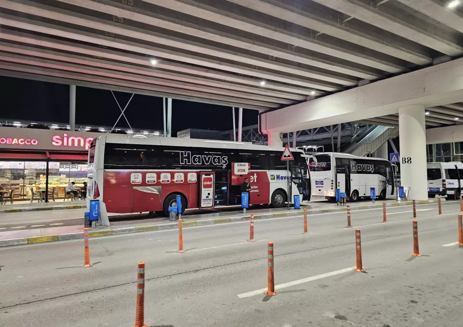 Havas busshållplatser