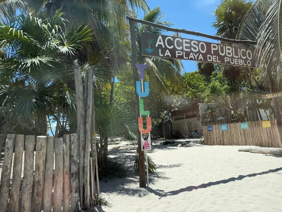Allmänhetens tillgång till stranden