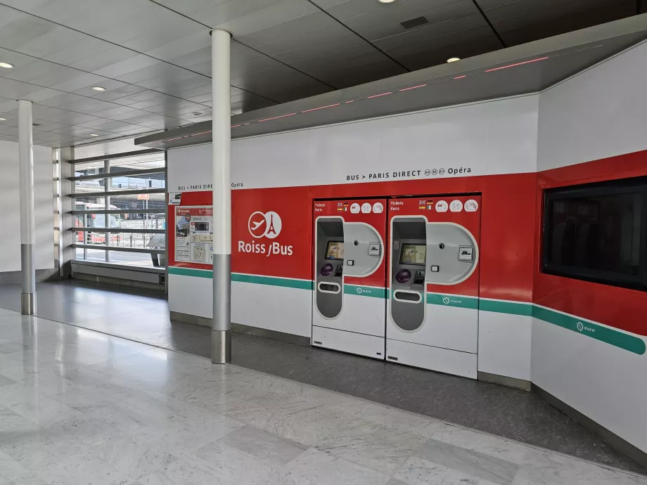RoissyBus biljettautomat