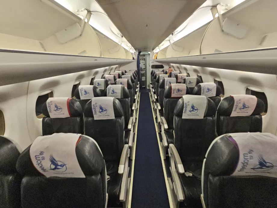 Airlink, Embraer E190 interiör