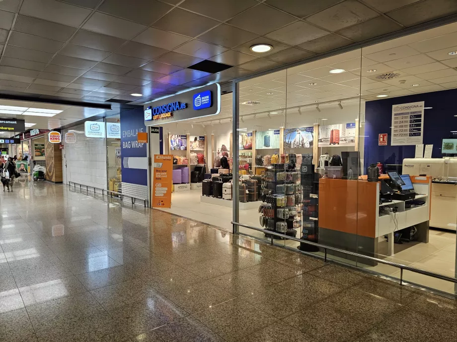 Bagageförvaring, Terminal 2