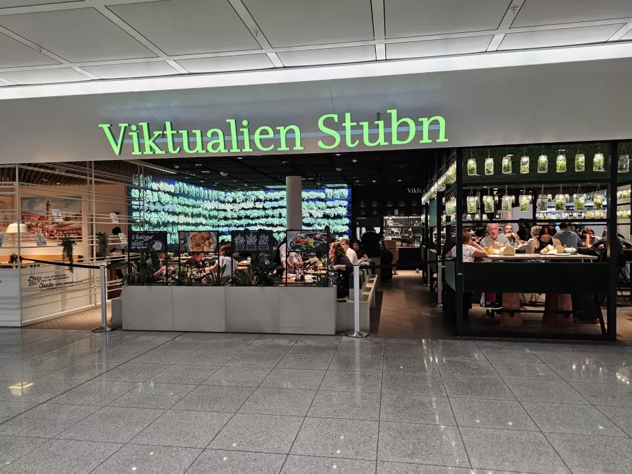 Restaurang i transitområdet i Terminal 2