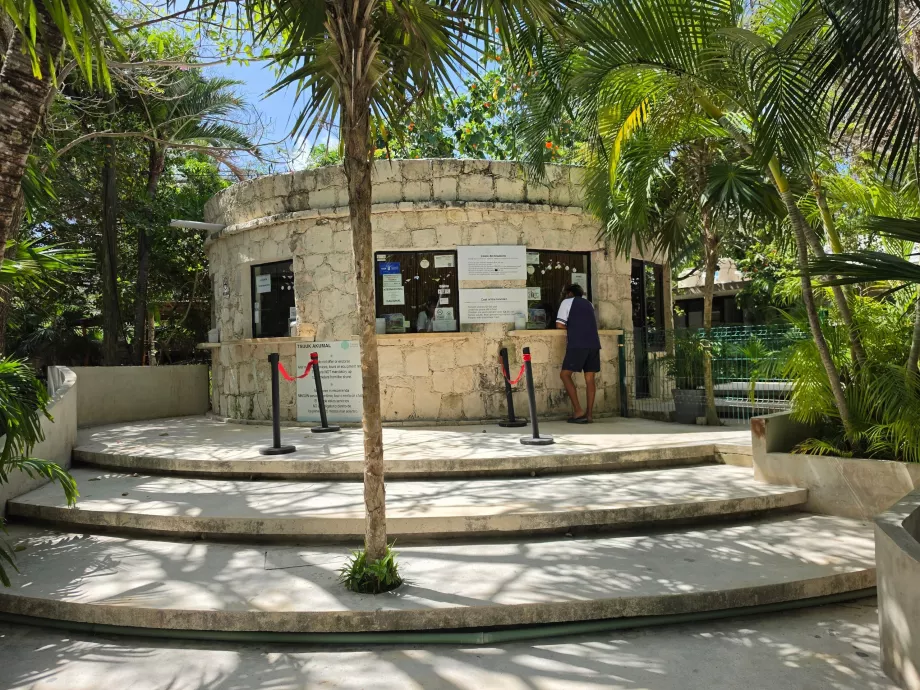 Biljettkontor för Akumal Beach