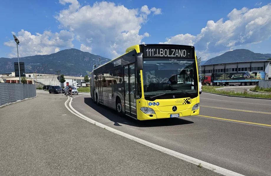 Buss till Bolzano